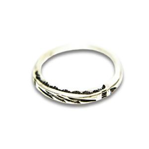 【CHOOKE/チョーク】「Round Stamp Ring”Thunder”/ラウンドスタンプリン...