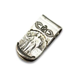 CHOOKE/チョーク】「Half Dollar Feather Pendant Top”Right”/ハーフ