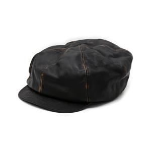 Mr.FATMAN ミスターファットマン LEATHER BIG CASQUETTE ホースレザー