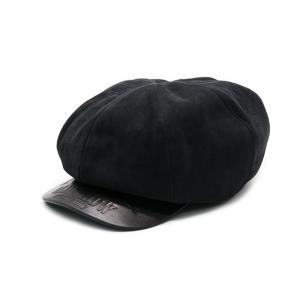 美品 GANGSTERVILLE ウール ストライプ キャスケット ブラック M OLD CROW/オールドクロウ】2025AW「101 MOTORCYCLE Casquette/101