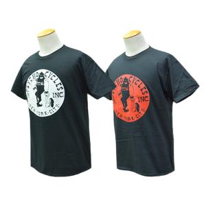 全2色【PSYCHO CYCLES/サイコサイクルス】「Printed Crew Neck Tee”...