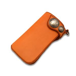 全2色【Round head/ラウンドヘッド】「Knuckle Long Wallet/ナックルロン...