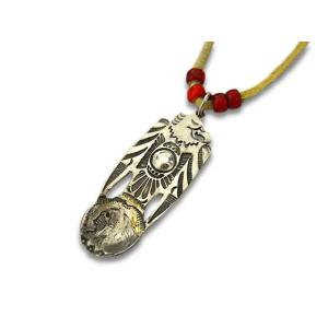 CHOOKE/チョーク】「Special Peace Feather Pendant Top”Left