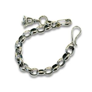 インフィニットタローンウォレットチェーン Silver Creature