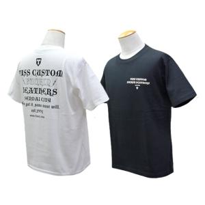 全2色【TISS CUSTOM LEATHERS/ティスカスタムレザーズ】「FUCKIN Crew ...