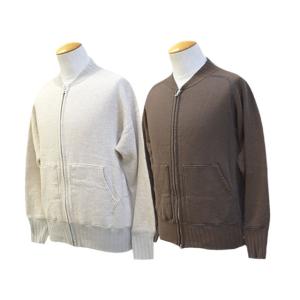 全2色【TWO MOON/トゥームーン】「Full-zip Sweatshirts/フルジップスウェ...