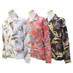 全3色【TROPHY CLOTHING/トロフィークロージング】2024SS「Duke Hawaiian L/S Shirts/デュークハワイアンロングスリーブシャツ」(TR24SS-405)(アメカジ)｜wolfpack-ss