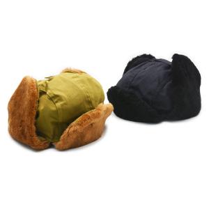 全2色【Vin&amp;Age/ヴィン&amp;エイジ】2026AW「Mouton Bomber Cap/ムートンボ...
