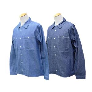 全3色【BLUCO/ブルコ】2026SS「Chambray L/S Work Shirt/シャンブレー