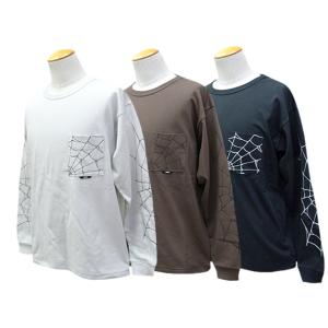 全3色【Vin&amp;Age/ヴィン&amp;エイジ】2026SS「Spider Web L/S Tee/スパイダ...