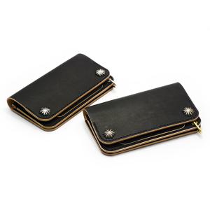 全2色【Vin&amp;Age/ヴィン&amp;エイジ】2026AW「Middle Trucker Wallet/ミ...