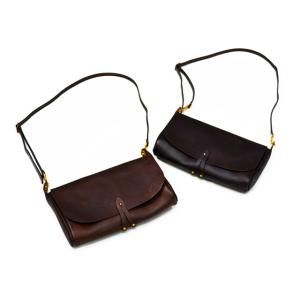 全2色【vasco/ヴァスコ】「Leather 3Way Clutch Bag/レザー3ウェイクラッ...