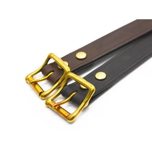 全2色【vasco/ヴァスコ】「Leather Garrison Belt”Narrow”/レザーギ...