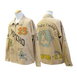 WEIRDO（ウィアード） T/Cクロス ワーク ジャケット カバーオール 電着