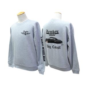 【ZEMKE'S WHEELS WEAR/ゼムケズホイールズウエア】「Crew Neck Sweat...