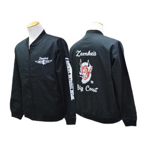 【ZEMKE'S WHEELS WEAR/ゼムケズホイールズウエア】「T/C Stadium Jac...