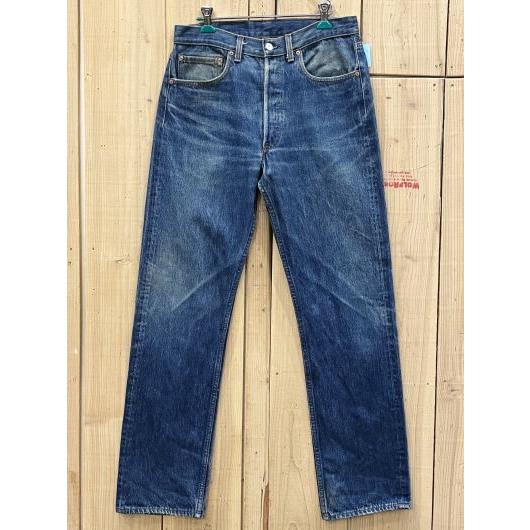 超激ヒゲ リーバイス501 古着 LEVIS501 ハチマル 80S MADE IN USA W31...