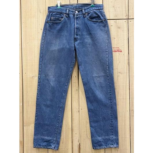 リーバイス501 古着 LEVIS501 カンヌキモデル ハチマル 後染め 80S MADE IN ...