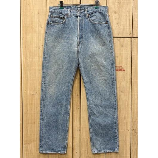 良好 リーバイス501 ハチマル フェイドブルーデニム 古着 LEVIS501 80S MADE I...