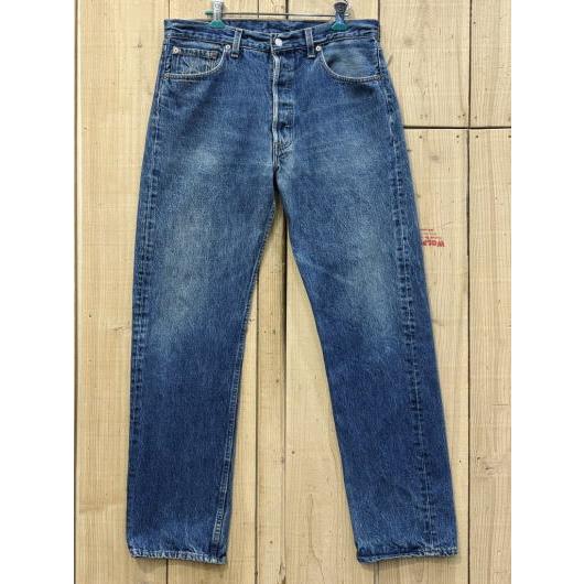 美品 激ヒゲ リーバイス501 古着 LEVIS501 90S MADE IN USA W33×L3...