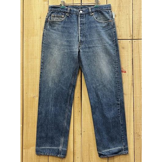 美品 激ヒゲ リーバイス501 古着 90S MADE IN USA W36×L30 米国製