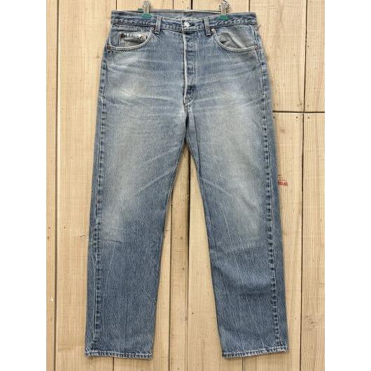激ヒゲ リーバイス501 古着 W36×L29 LEVIS501 オールド90S MADE IN U...