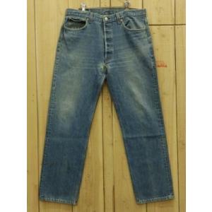 リーバイス501 古着 90S ジーンズ 激ヒゲ LEVIS501 MADE IN USA W37×...