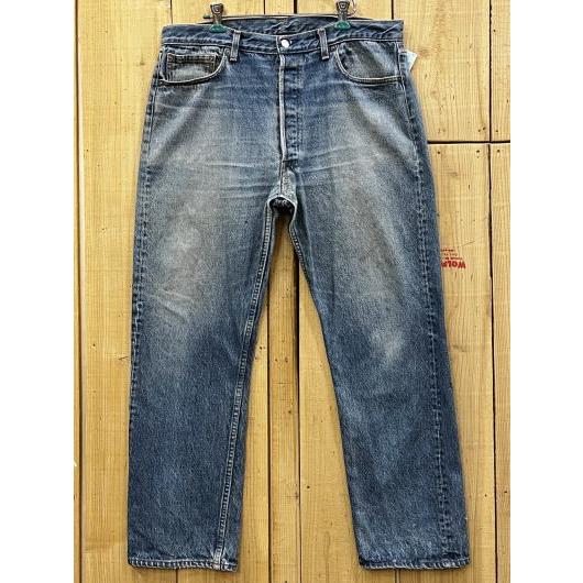 超激ヒゲ リーバイス501 古着 LEVIS501 ハチマル 80S MADE IN USA W37...