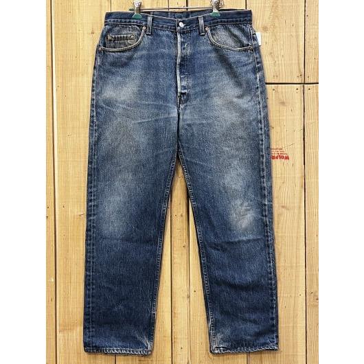 超激ヒゲ リーバイス501 古着 LEVIS501 ハチマル 80S MADE IN USA W37...