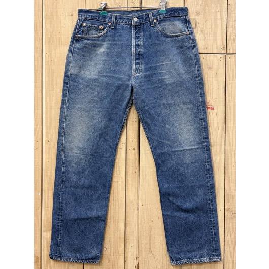 美品 激ヒゲ リーバイス501 古着 LEVIS501 90S MADE IN USA W37×L3...