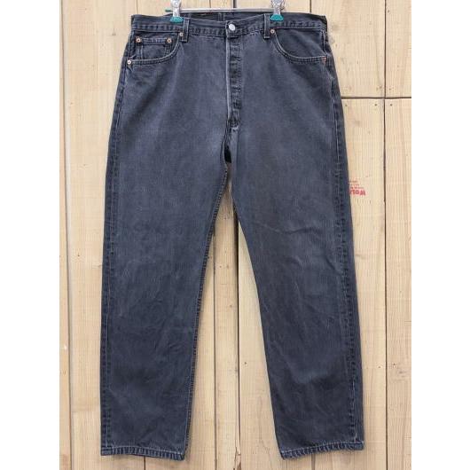 美品 リーバイス501 ブラック 黒 古着 LEVIS501 90S MADE IN USA W38...