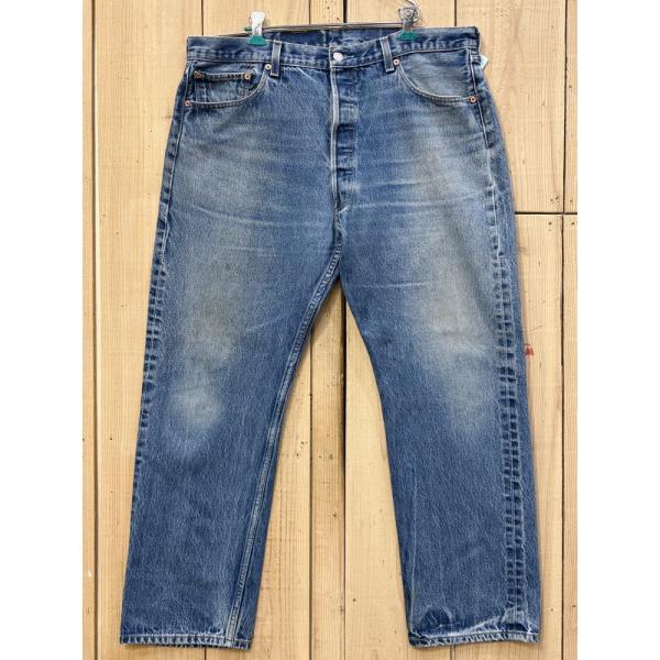 激ヒゲ リーバイス501 古着 LEVIS501 00S MADE IN MEXICO W38×L2...