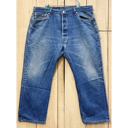激ヒゲ リーバイス501 大きいサイズ 古着 00S LEVIS501 W40×L27 MADE I...