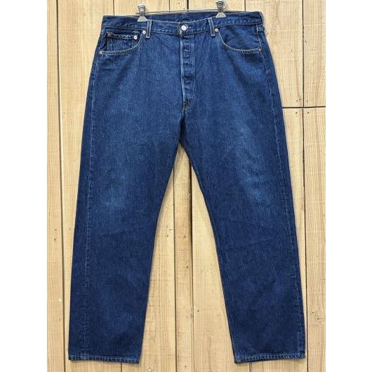 美品 リーバイス501 濃い色 大きいサイズ 古着 00S LEVIS501 W41×L31 MAD...