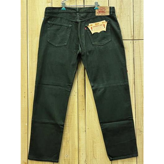 極上品 リーバイス501 後染め ダークオリーブ 90S 大きいサイズ 未使用品 デッドストック M...