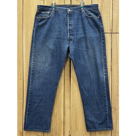 リーバイス501 古着 ヒゲ 大きいサイズ LEVIS501 00S W44×L31 MADE IN...
