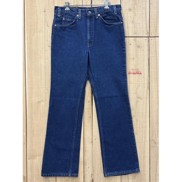 美品 リーバイス517 ハチマル ストレッチデニム 古着 LEVIS 517 オレンジタグ ブーツカ...