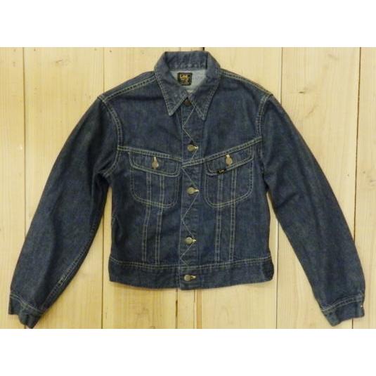LEE ジージャン 70S 古着 リー109-JY ジャケット BOYS 黒タグ デニムジャケット ...