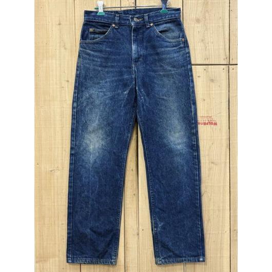 LEE200 酸化デニム 超激ヒゲ リー200 ストレート 80S 古着 W29×L29 MADE ...