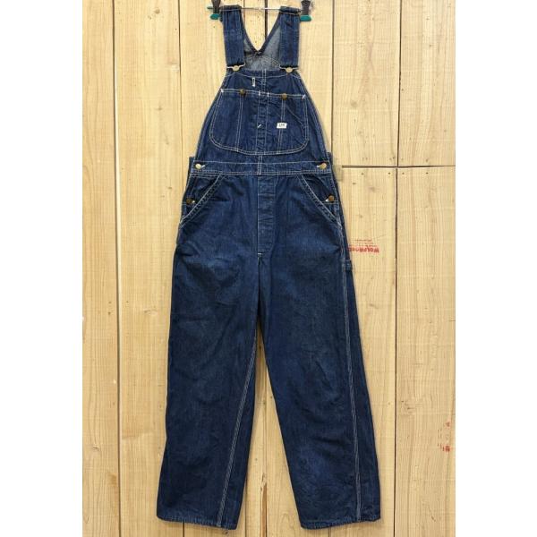 美品 LEE JELT DENIM リーオーバーオール 古着 W32×L28 ビンテージ 70S M...
