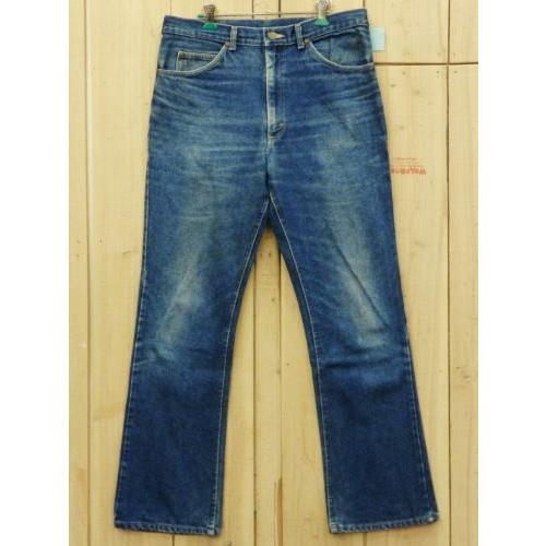 LEE リー200 古着 80S ブーツカット 激ヒゲ W35×L32 MADE IN USA