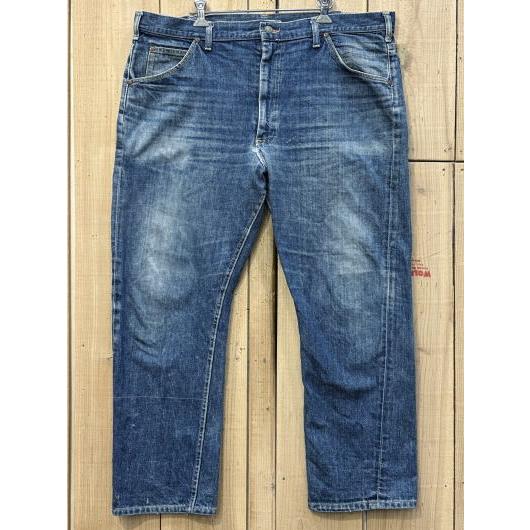 LEE200 黒タグ リー200初期型 激ヒゲ 縦落ち 古着 70S ビンテージ W41×L28 米...