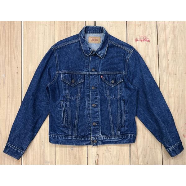 激落ち リーバイス70506 古着 Gジャン LEVIS ジージャン 80S 44 MADE IN ...