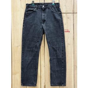 美品 リーバイス505 90S 古着 ブラック 黒 LEVIS505 90S W33×L30 ビンテージ ジーンズ｜wolfrobe