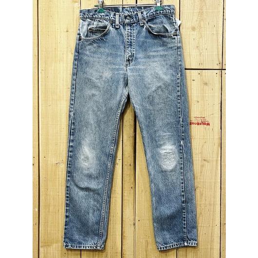 激ヒゲ 縦落ち リーバイス505 ハチマル 80S 古着 オレンジタグ LEVIS505 W32×L...