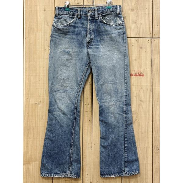 超激レア ヴィンテージ リーバイス646 ビッグE 66モデル 70S 古着 ベルボトム LEVIS...