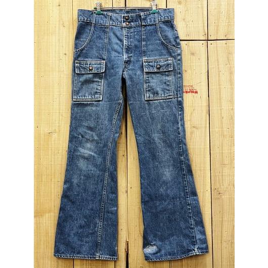 激レア リーバイス ブッシュパンツ ベルボトム 70S 古着 初期型 LEVIS BUSH PANT...