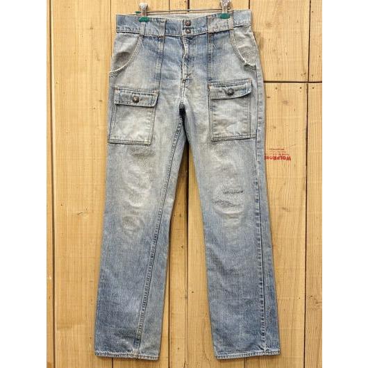 超激レア リーバイス ブッシュパンツ ストレート 70S 古着 オレンジタブ LEVIS BUSH ...
