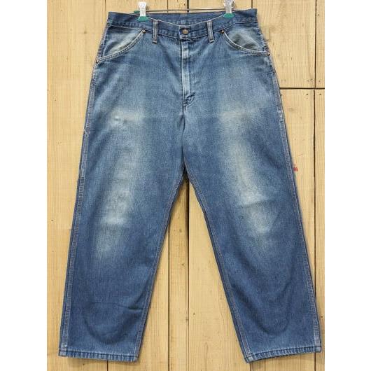 BIGMAC ビッグマック 古着 70S ペインターパンツ W35×L27 ビンテージ オレンジステ...