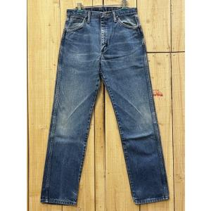 Wrangler（ラングラー） 90s USA製 ダメージ デニムパンツ ヒゲ W34
